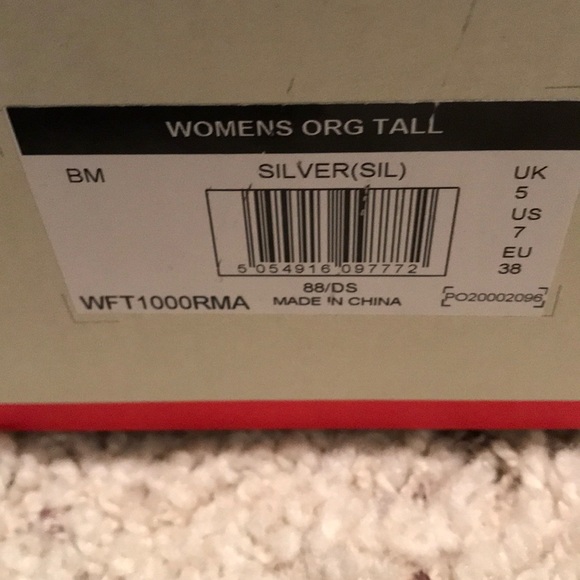 Hunter original tall boots size 7. silver-NIB - Picture 5 of 5